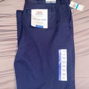 Izod navy men dress pants